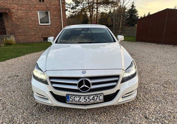 Mercedes-Benz CLS cena 67500 przebieg: 224987, rok produkcji 2014 z Częstochowa małe 277